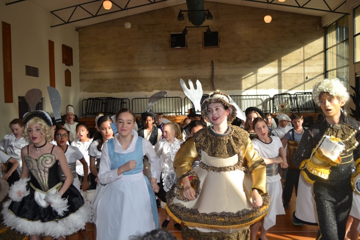 Beauty and the Beast Rehearsals