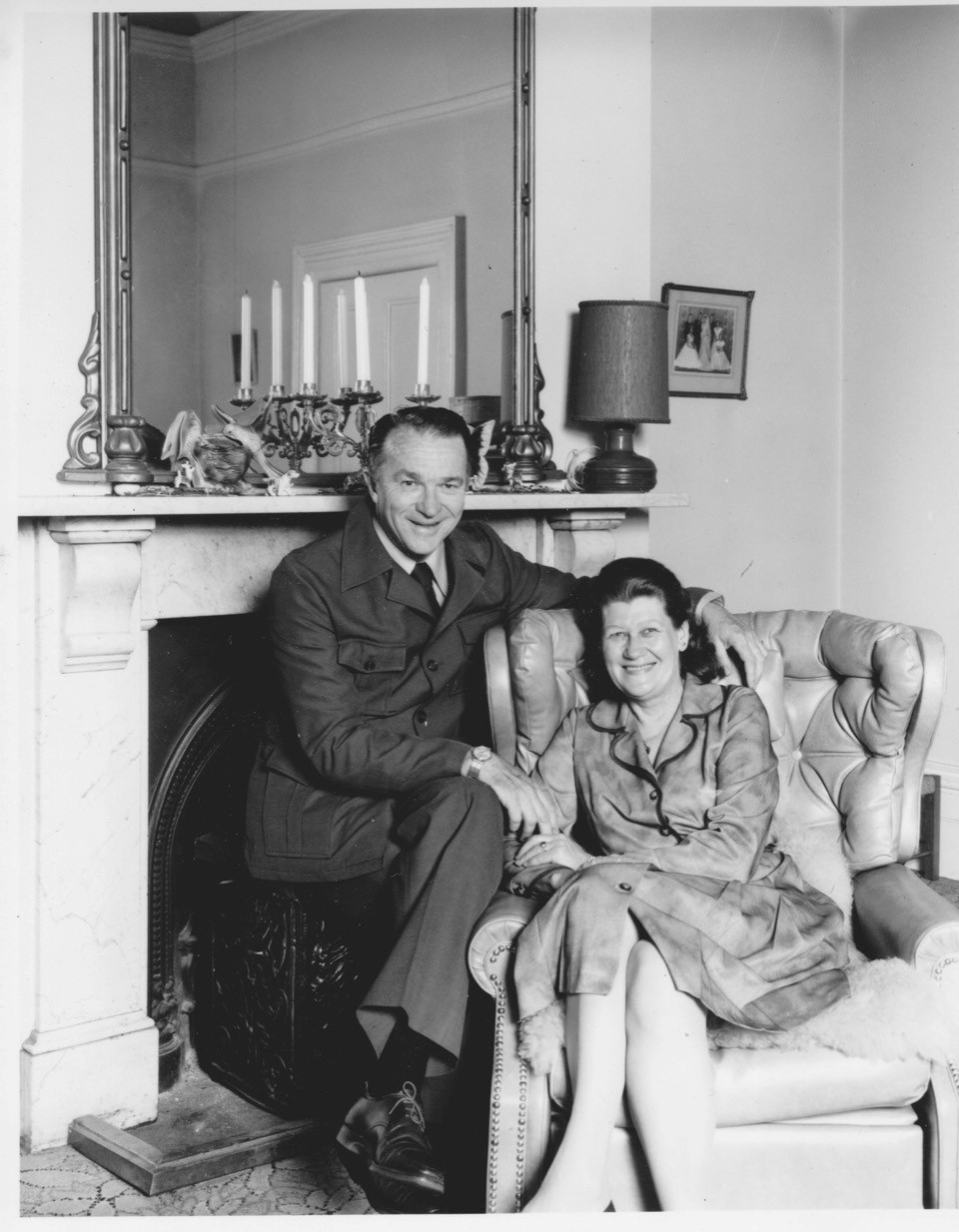 Fred with wife